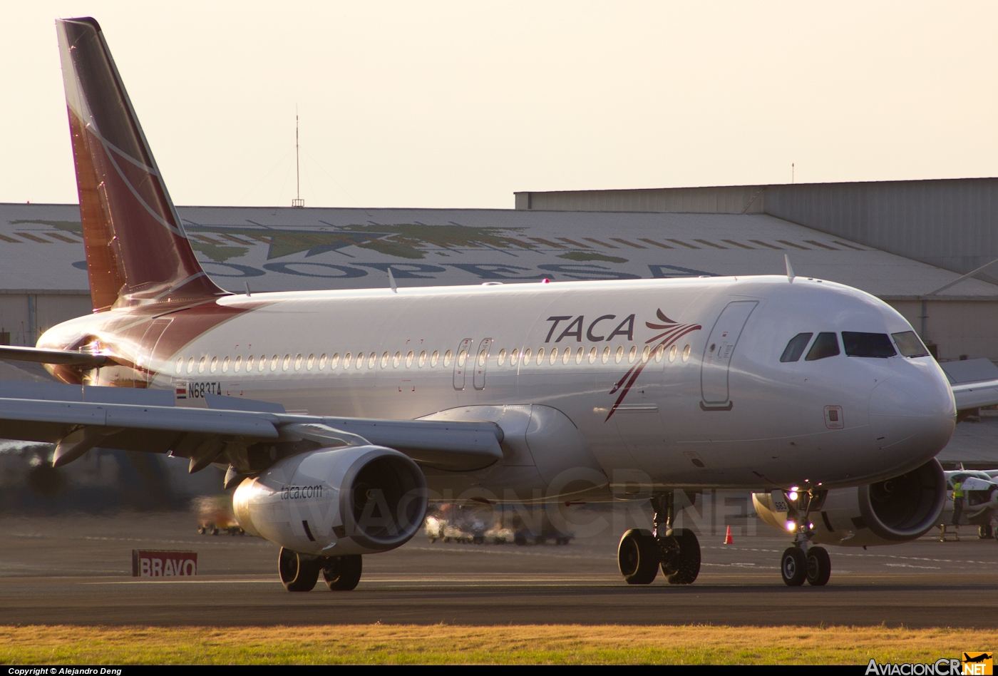 N683TA - Airbus A320-233 - TACA
