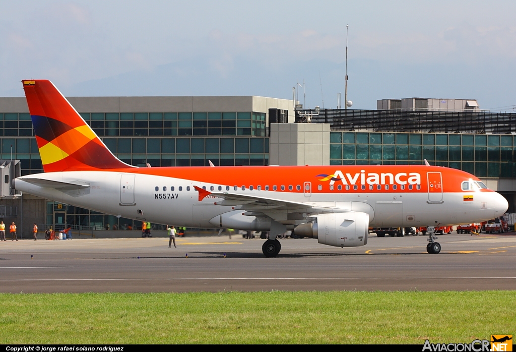 N557AV - Airbus A319-115 - Avianca