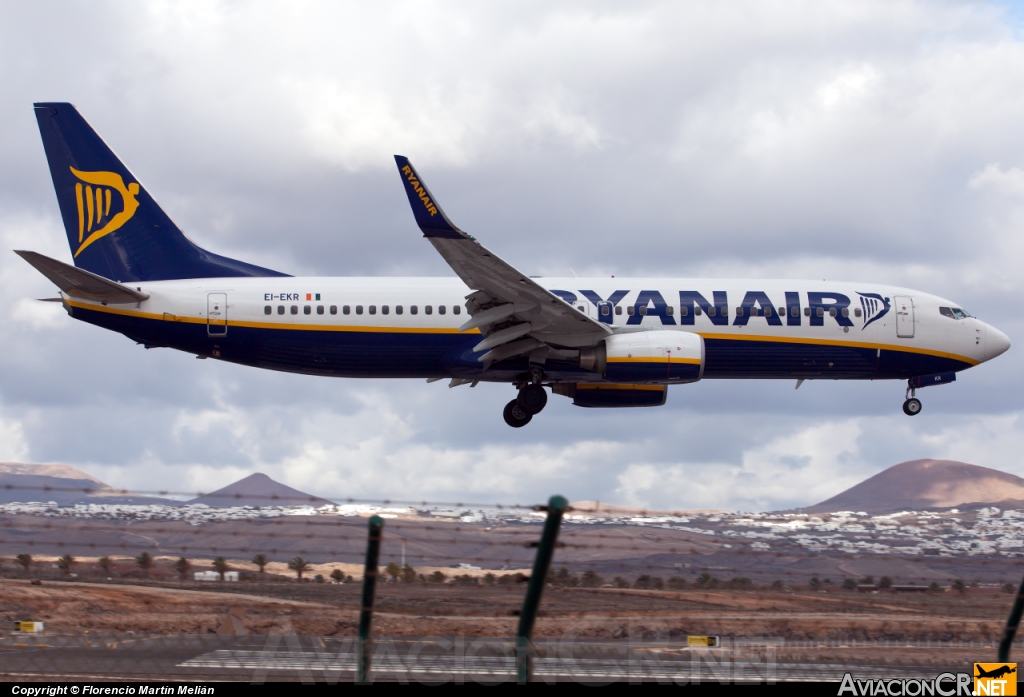 EI-EKR - Boeing 737-8AS - Ryanair