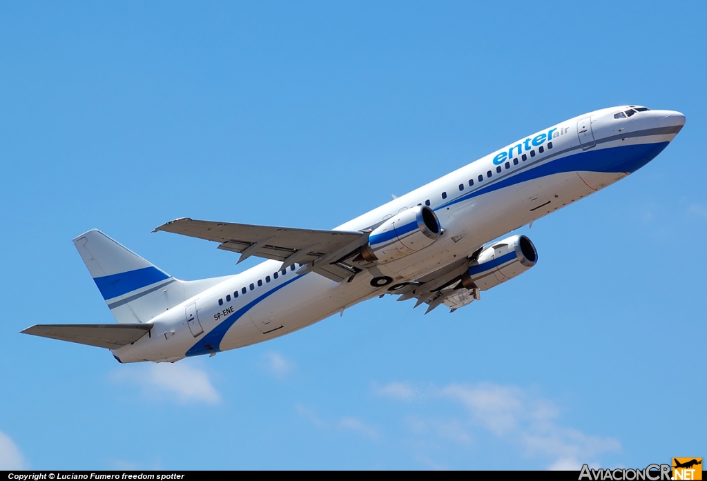SP-ENE - Boeing 737-4Q8 - Enter Air