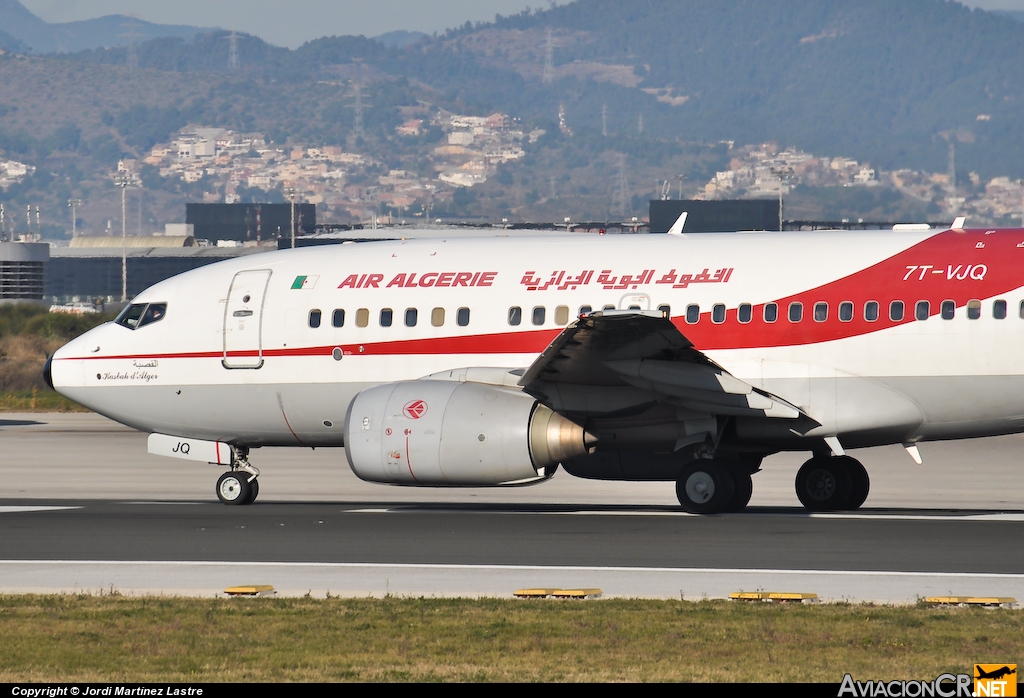 7T-VJQ - Boeing 737-6D6 - Air Algérie