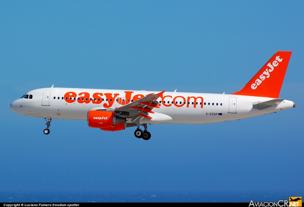 G-EZUP - Airbus A320-214 - EasyJet