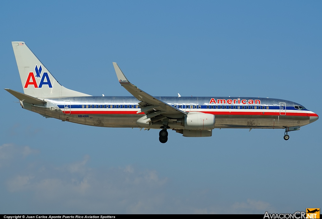 N814NN - Boeing 737-823 - American Airlines