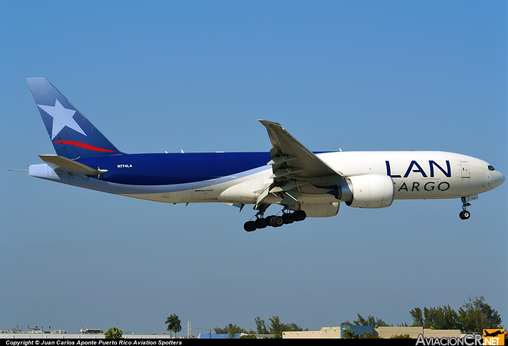 N774LA - Boeing 777-F6N - LAN Cargo