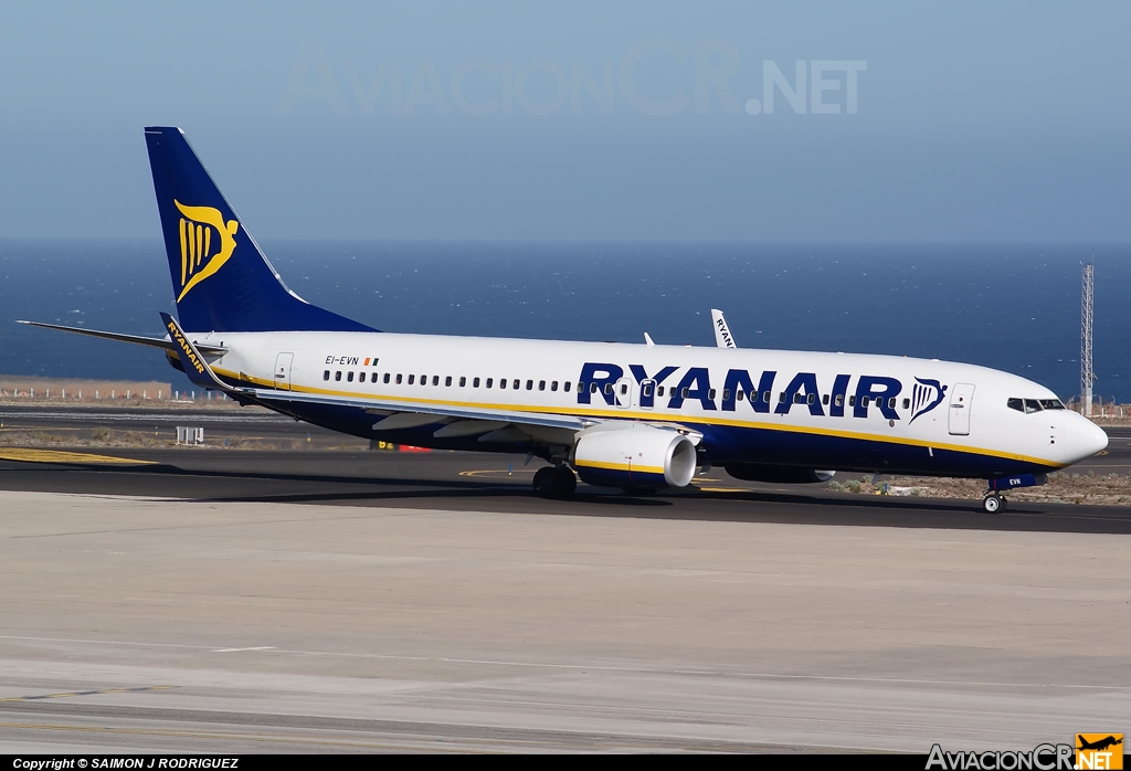 EI-EVN - Boeing 737-8AS - Ryanair