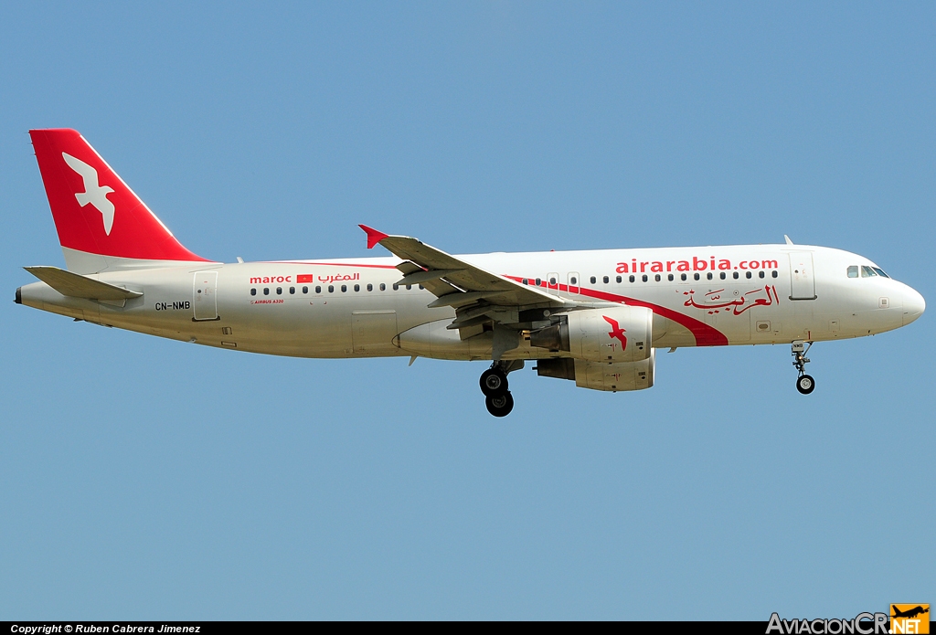 CN-NMB - Airbus A320-214 - Air Arabia Maroc