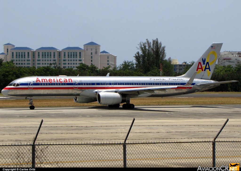 N690AA - Boeing 767-205 - American Airlines