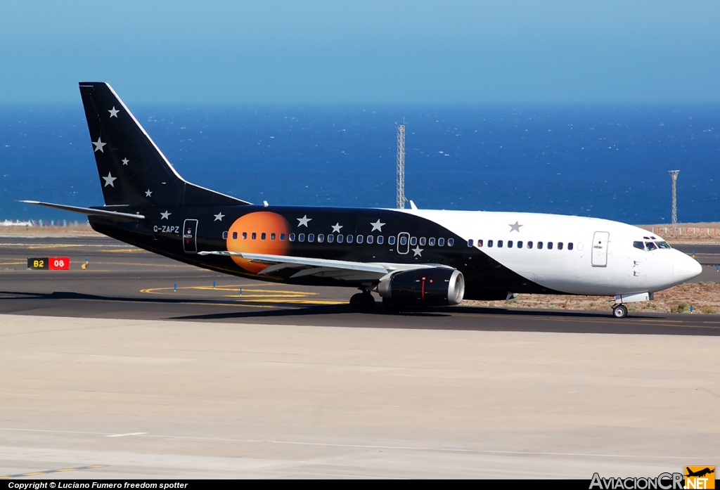 G-ZAPZ - Boeing 737-33A - Titan Airways