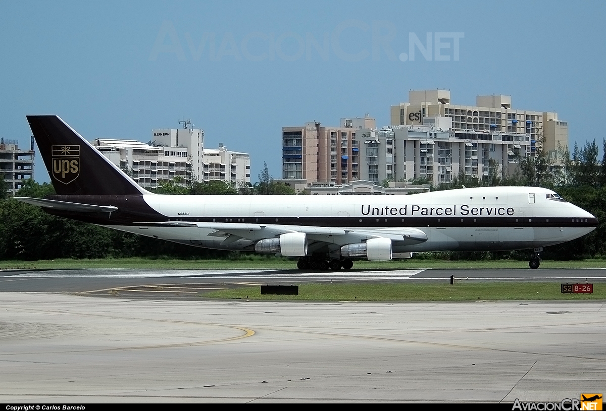N683UP - Boeing 747-121(A/SF) - United Parcel Service - UPS