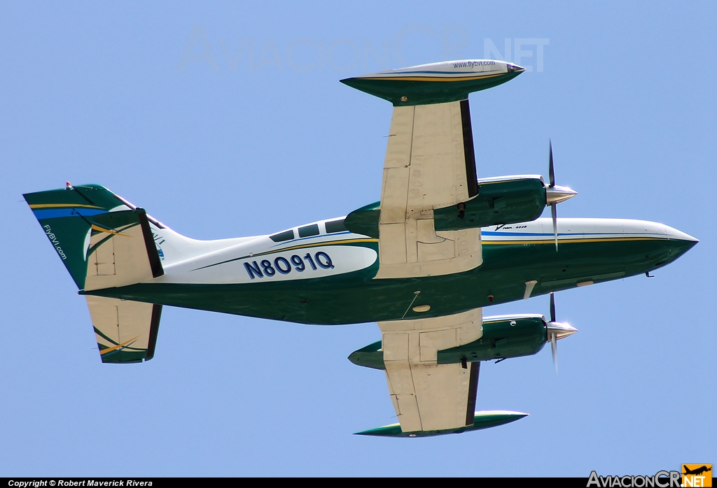 N8091Q - Cessna 402B - Fly BVI