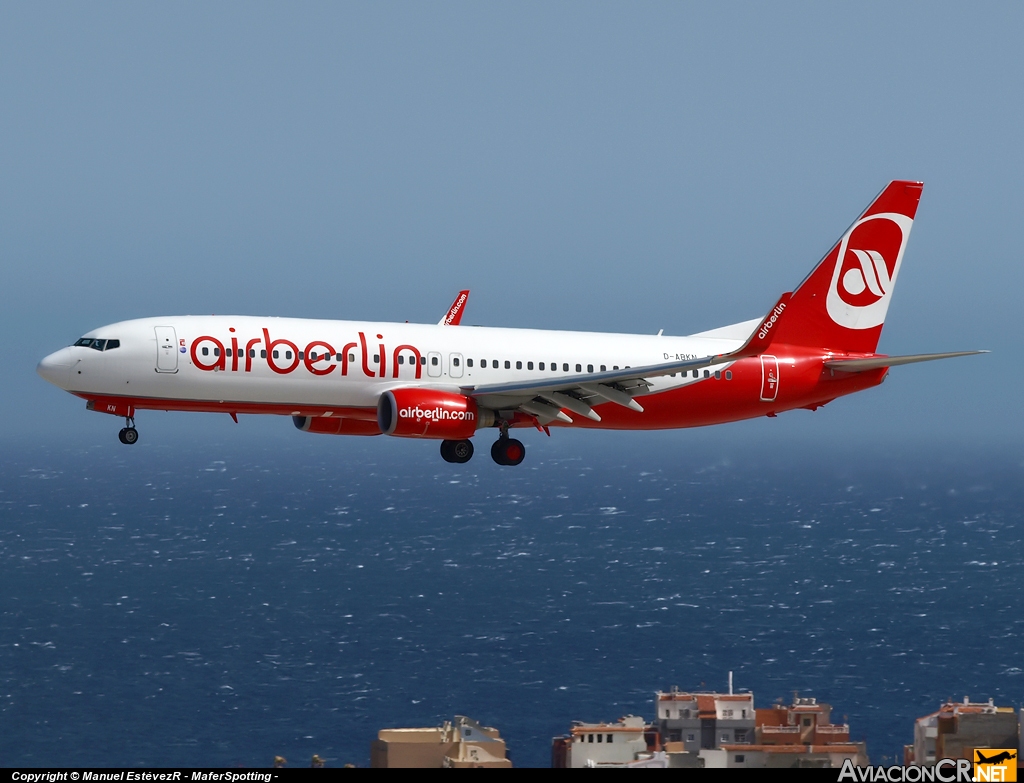 D-ABKN - Boeing 737-86J - Air Berlin