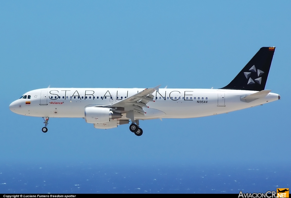 N195AV - Airbus A320-214 - Avianca