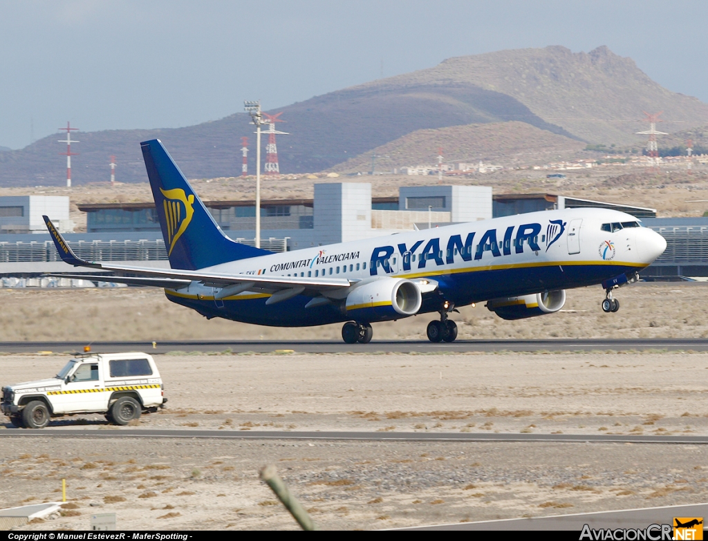 EI-EKV - Boeing 737-8AS - Ryanair