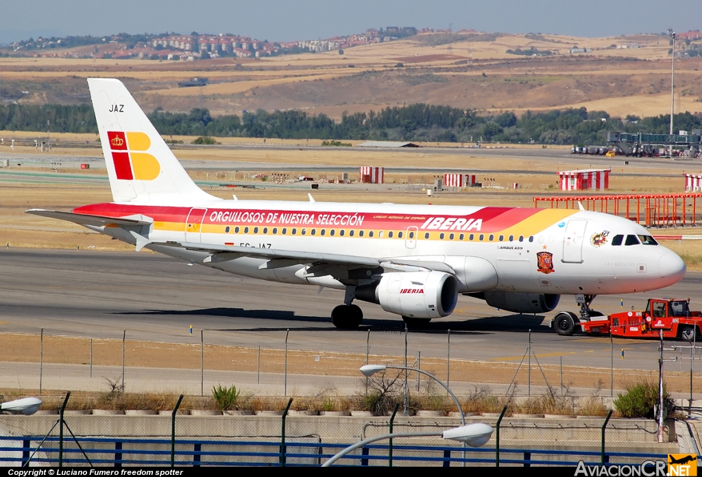 EC-JAZ - Airbus A319-111 - Iberia