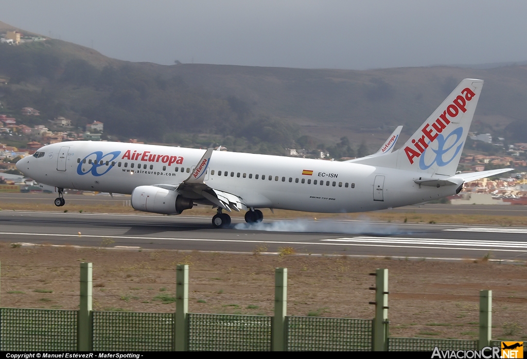 EC-ISN - Boeing 737-86Q - Air Europa