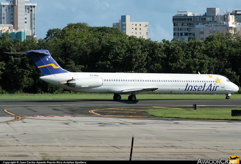 PJ-MDA - McDonnell Douglas MD-83 (DC-9-83) - Insel Air