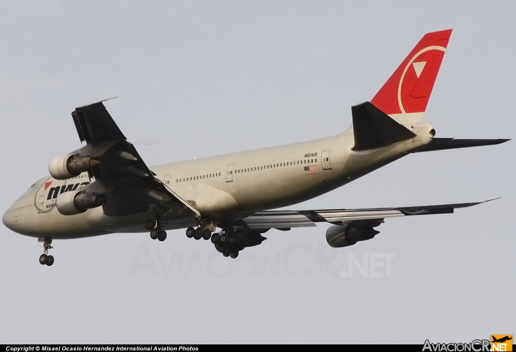 N624US - Boeing 747-251B - Northwest Airlines