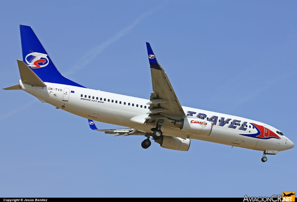 OK-TVS - Boeing 737-86N - Travel Service