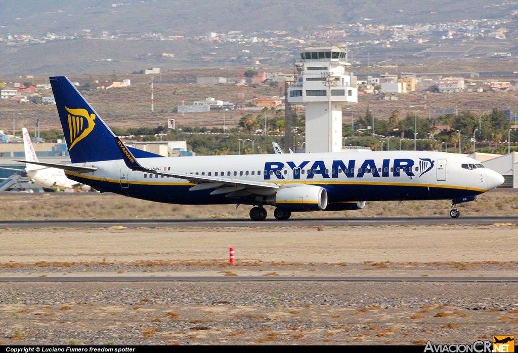 EI-DWG - Boeing 737-8AS - Ryanair