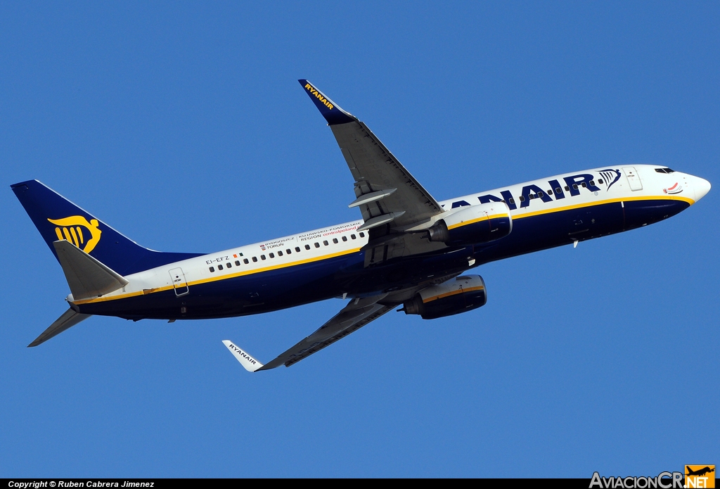 EI-EFZ - Boeing 737-8AS - Ryanair