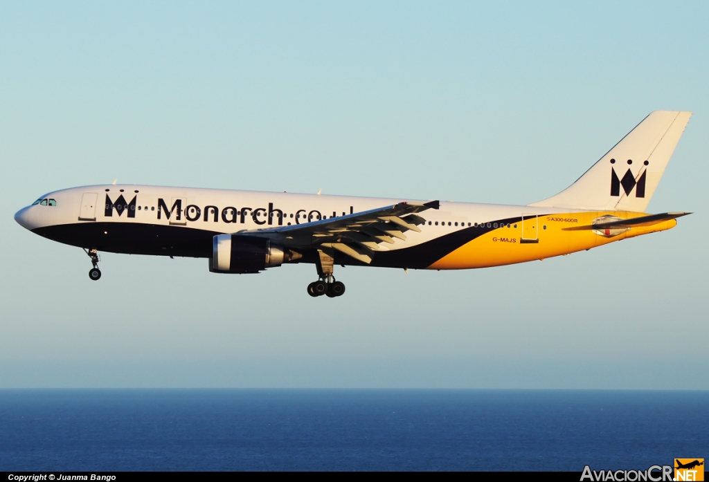 G-MAJS - Airbus A300B4-605R - Monarch Airlines