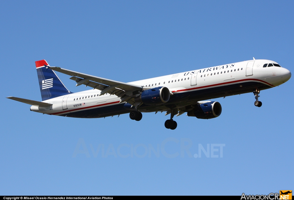 N183UW - Airbus A321-211 - US Airways