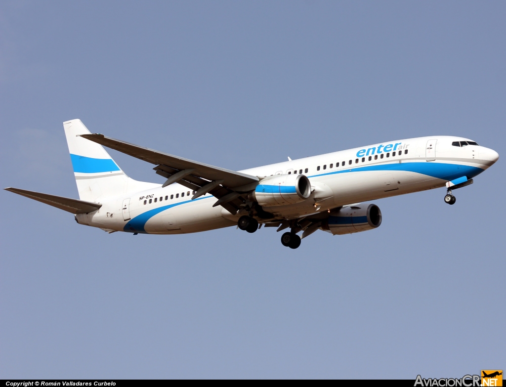 SP-ENZ - Boeing	737-85F - Enter Air