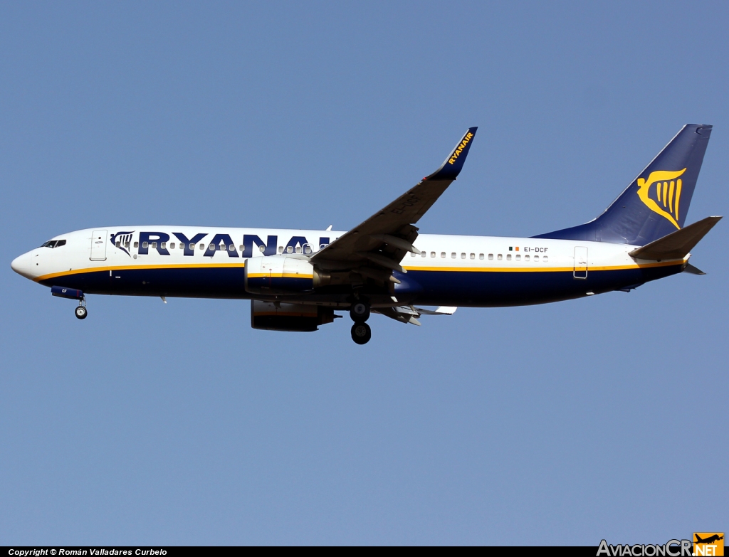 EI-DCF - Boeing 737-8AS - Ryanair