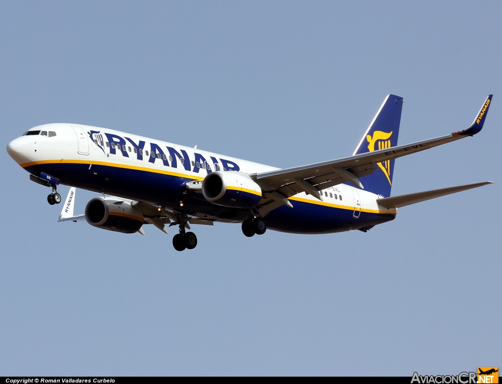 EI-EVL - Boeing 737-8AS - Ryanair