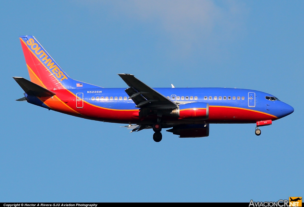 N522SW - Boeing 737-5H4 - Southwest Airlines