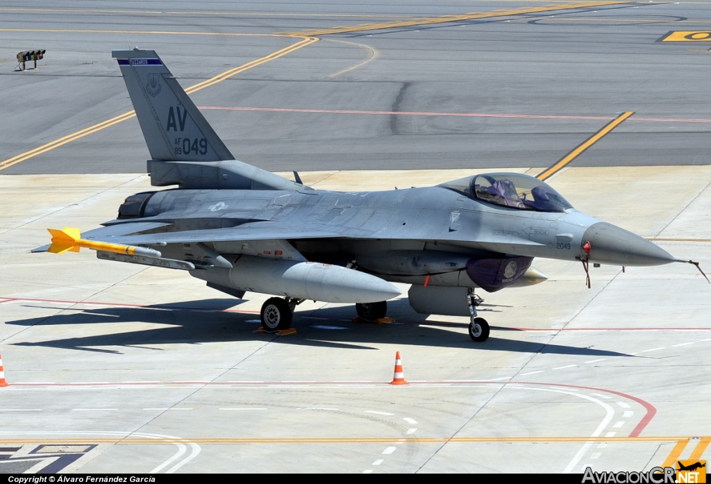 89-2049 - General Dynamics F-16C Fighting Falcon - Furza Aérea de EE UU