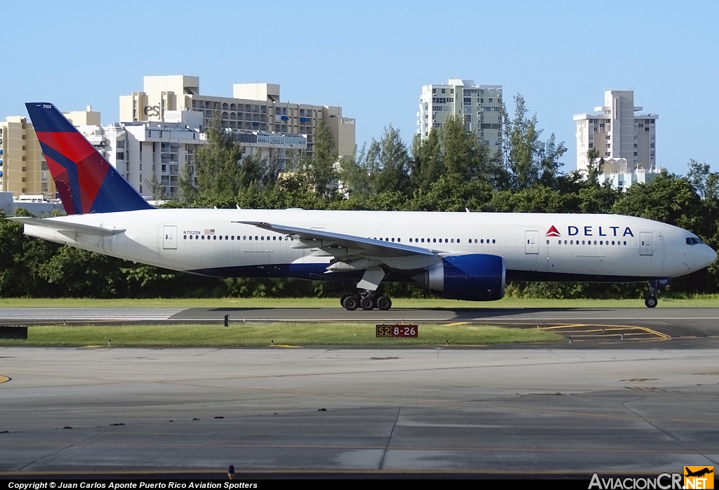 N702DN - Boeing 777-232/LR - Delta Airlines