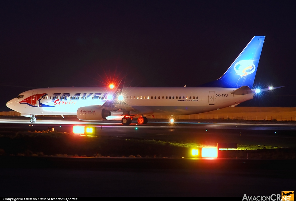 OK-TVJ - Boeing 737-8Q8 - Travel Service