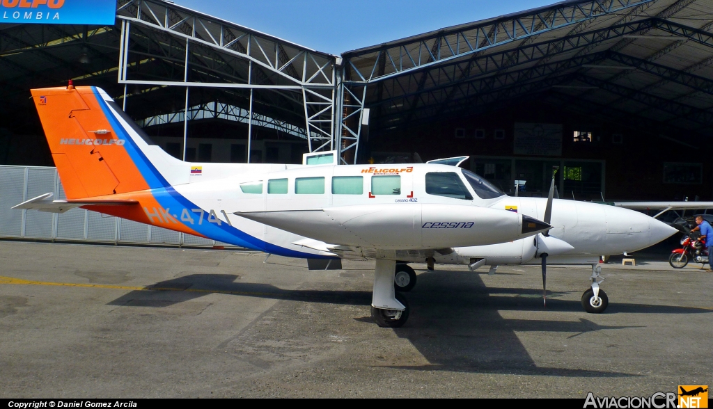 HK-4741 - Cessna 402B - HeliGolfo