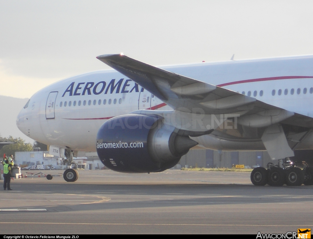 N744AM - Boeing 777-2Q8/ER - Aeromexico