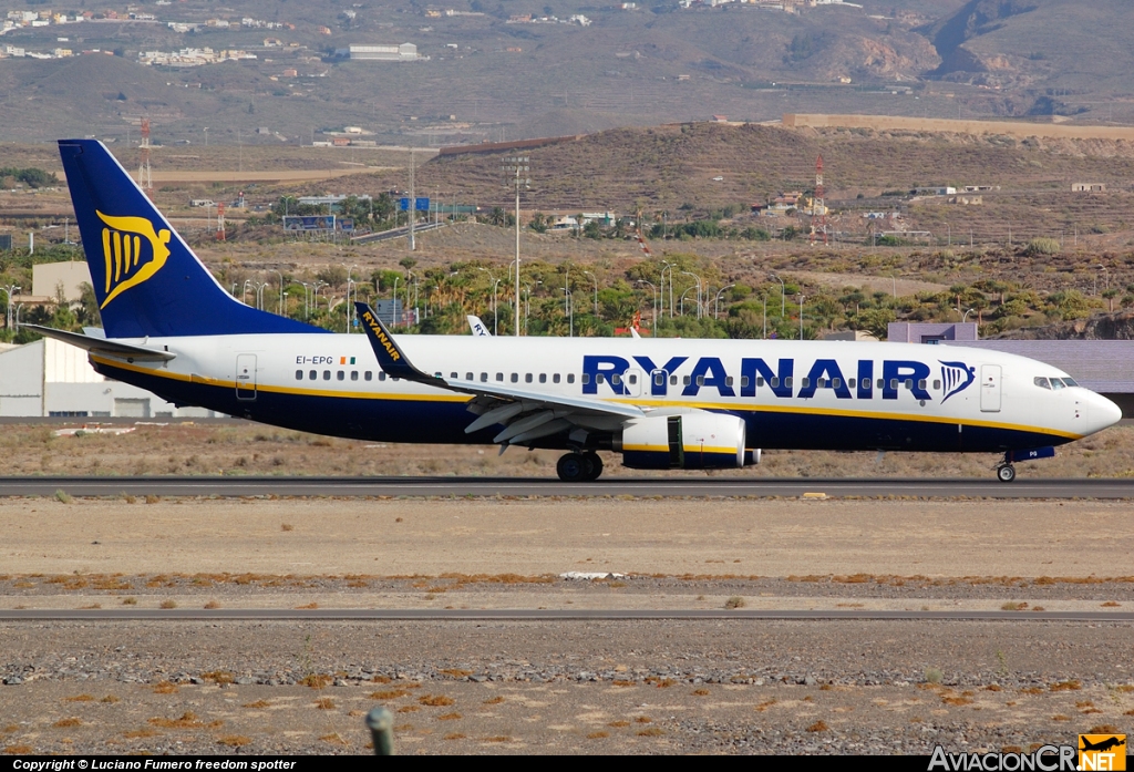 EI-EPG - Boeing 737-8AS - Ryanair