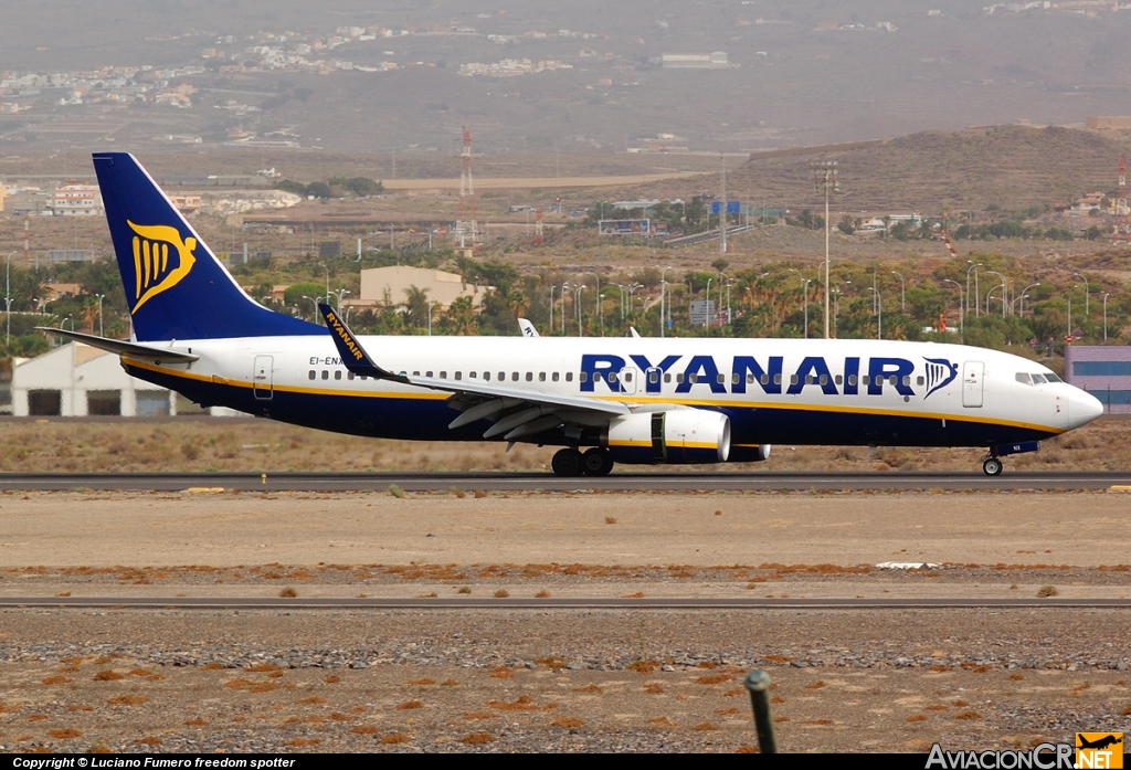 EI-ENX - Boeing 737-8AS - Ryanair