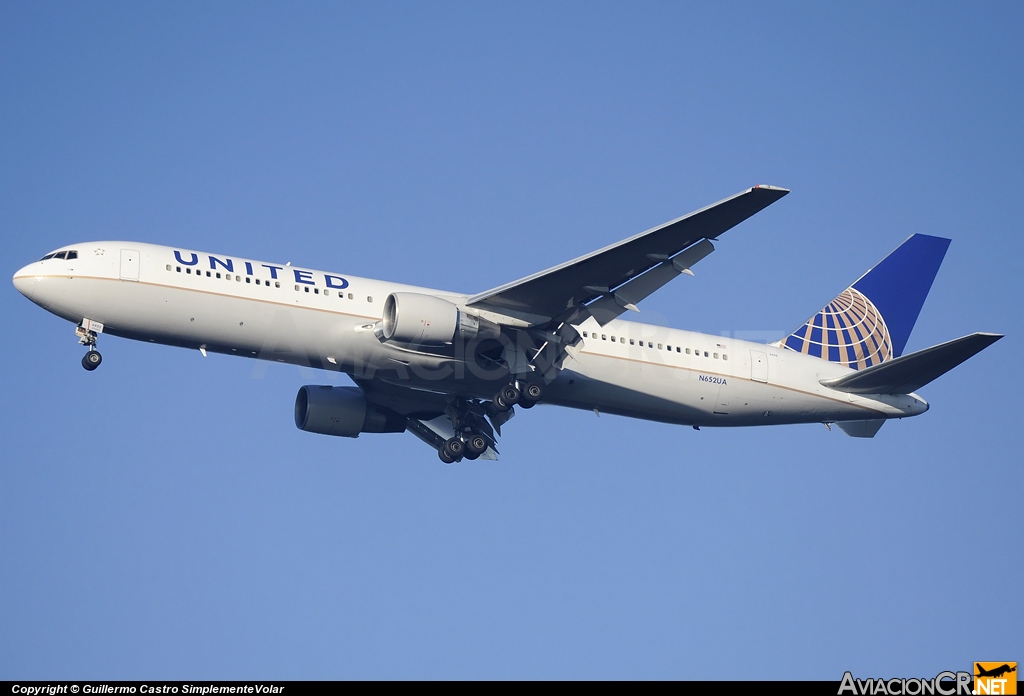N652UA - Boeing 767-322/ER - United Airlines