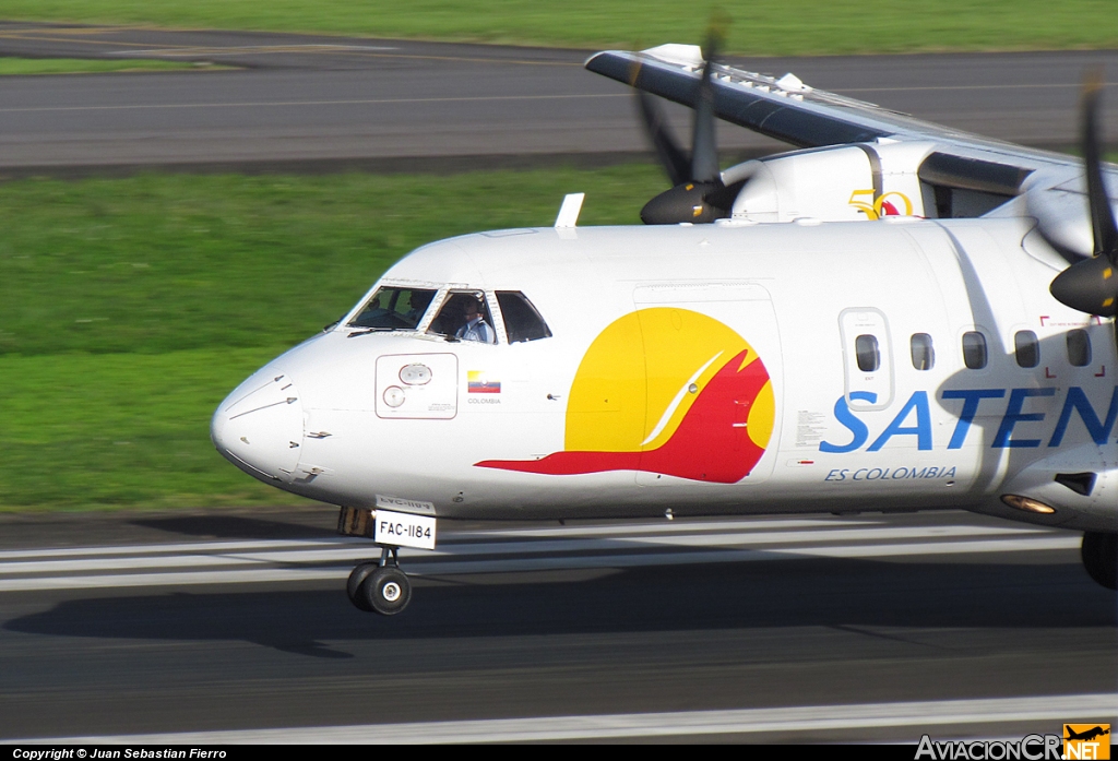 FAC1184 - ATR 42-500 - Satena
