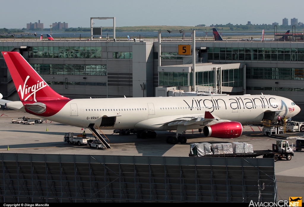 G-VRAY - Airbus A330-343X - Virgin Atlantic