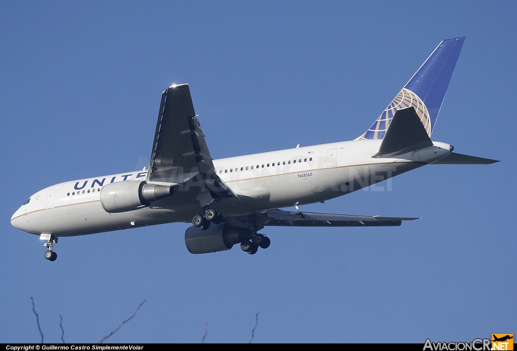 N68160 - Boeing 767-224/ER - Continental Airlines