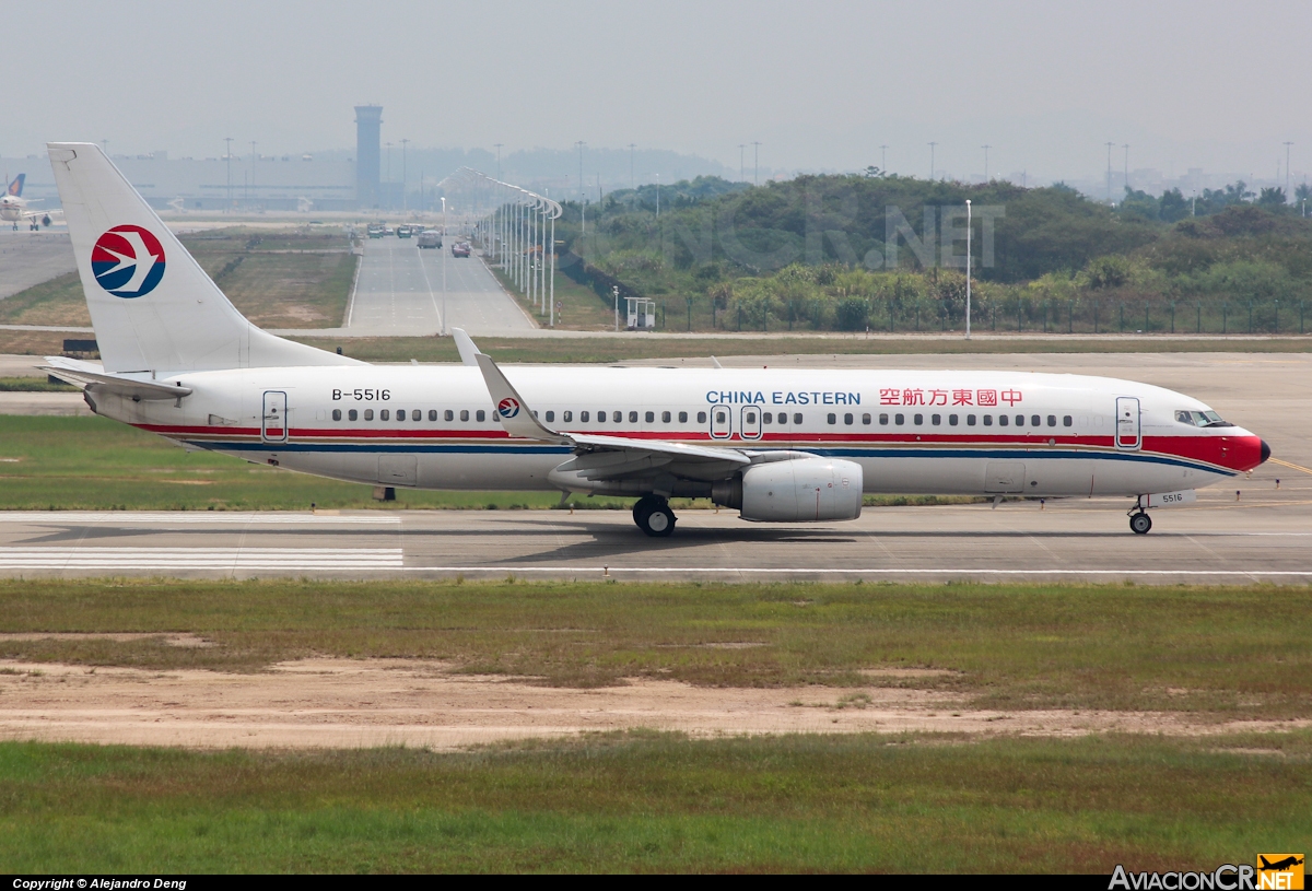 B-5516 - Boeing 737-86N - China Eastern