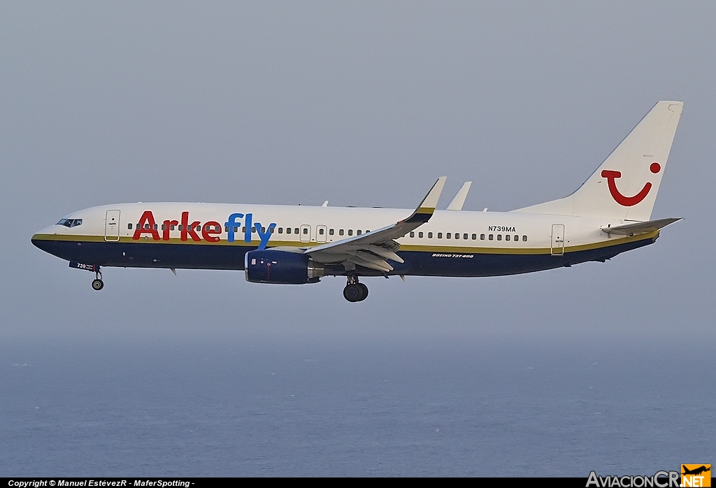 N739MA - Boeing 737-8Q8 - ArkeFly
