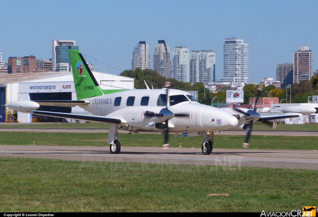 LV-MOE - Piper PA-31T-620 Cheyenne II -  Argentina - Dirección Provincial de Aviación de Catamarca