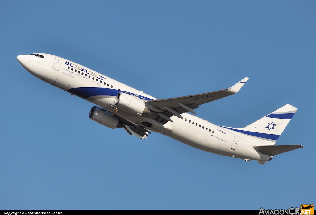 4X-EKL - Boeing 737-85P - El Al Israel Airlines