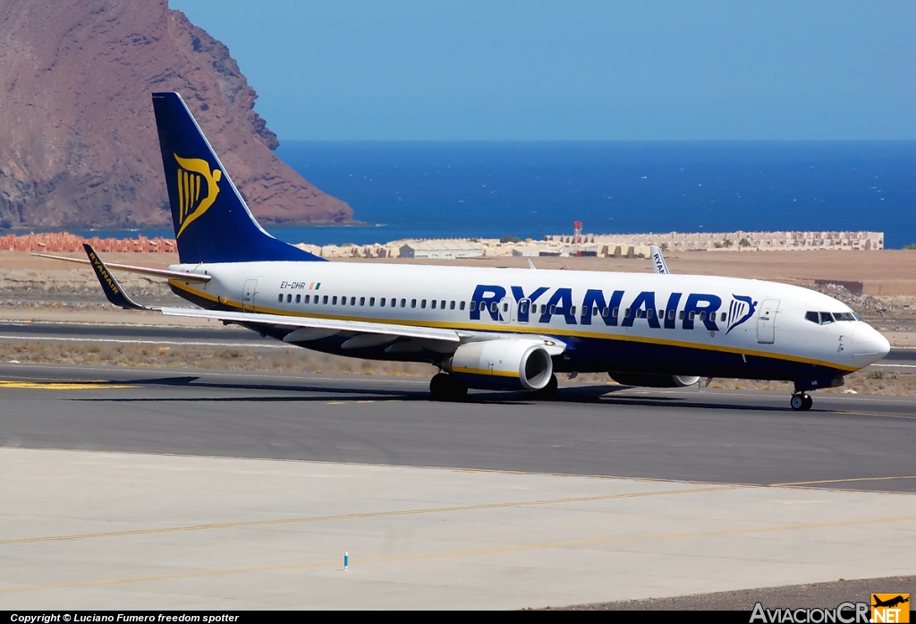 EI-DHR - Boeing 737-8AS - Ryanair