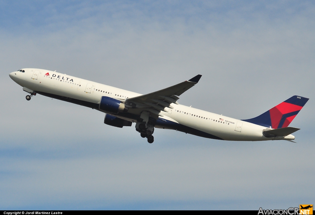 N815NW - Airbus A330-323X - Delta Air Lines