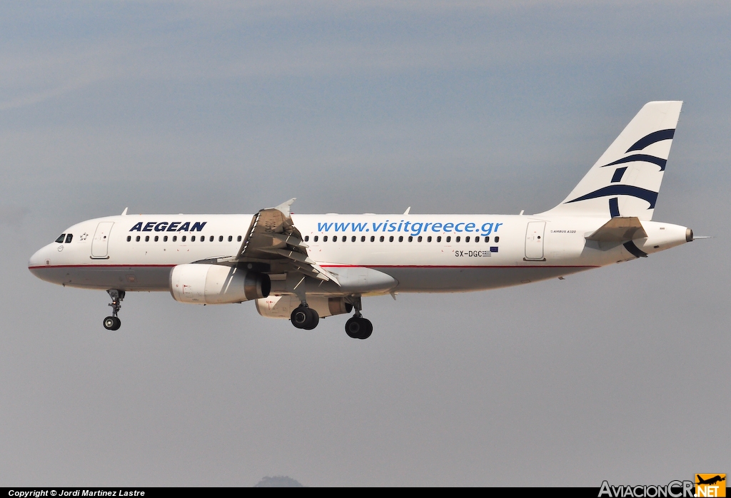 SX-DGC - Airbus A320-232 - Aegean Airlines