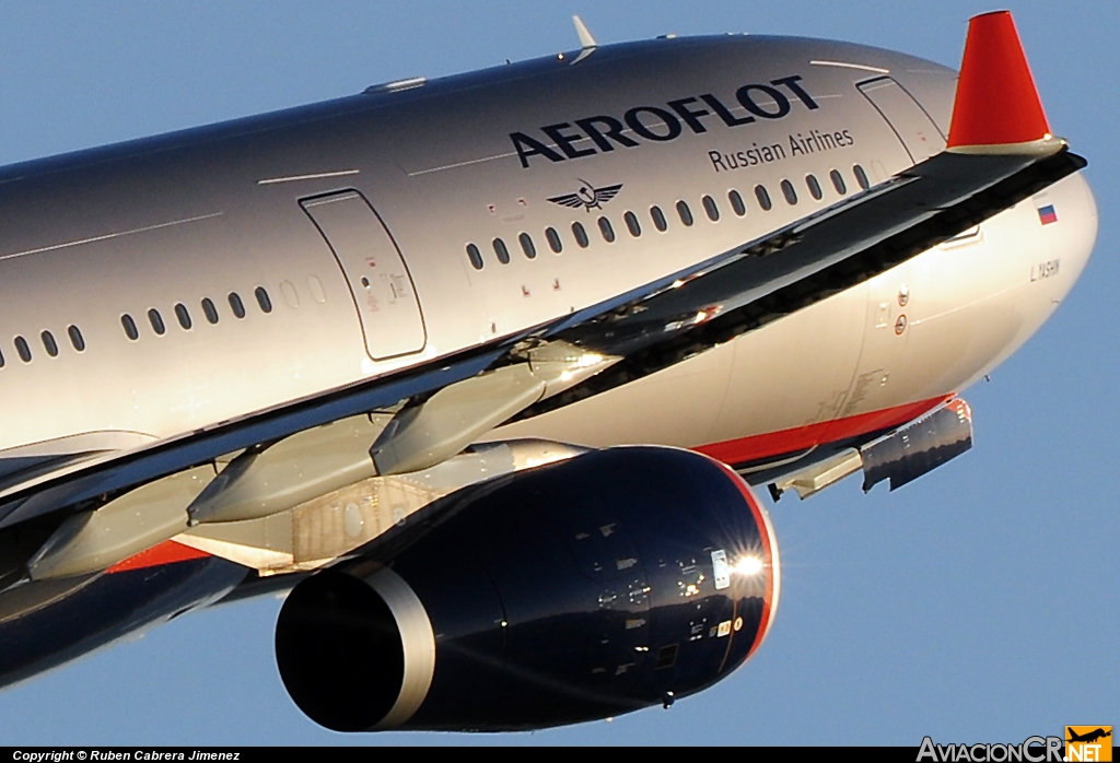 VQ-BPI - Airbus A330-343X - Aeroflot