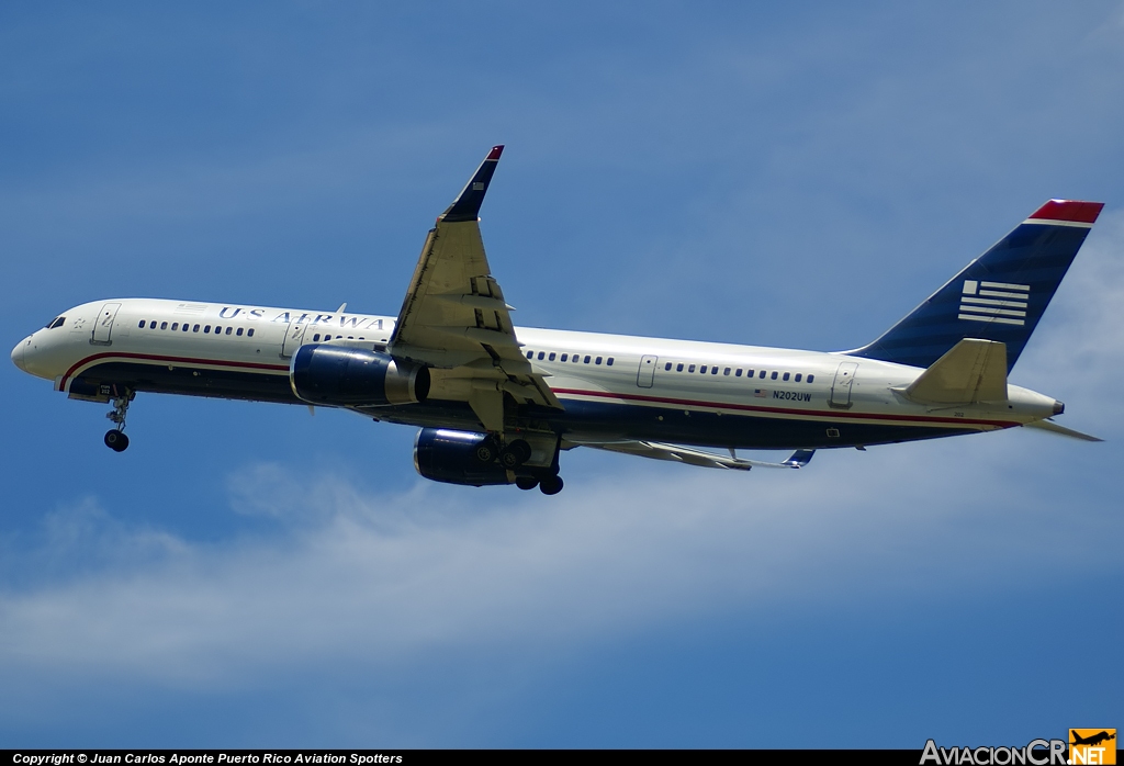 N202UW - Boeing 757-2B7 - US Airways